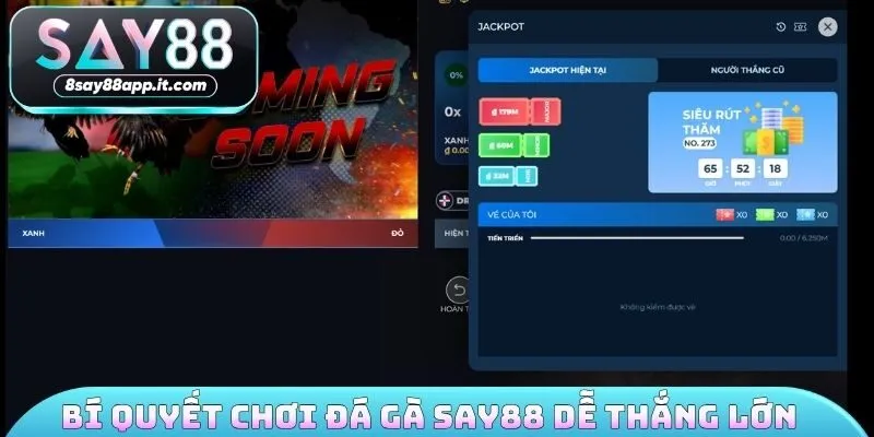 Bí quyết chơi đá gà SAY88 dễ thắng lớn