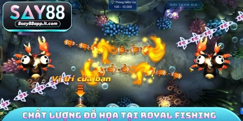 Chất lượng đồ họa tại Royal Fishing