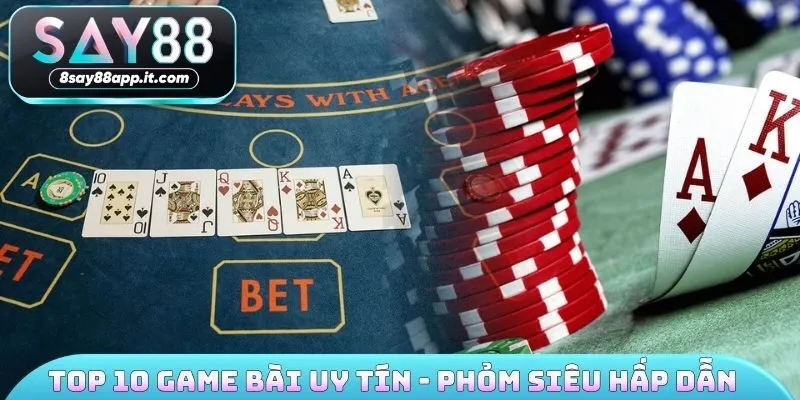 Top 10 game bài uy tín - Phỏm siêu hấp dẫn