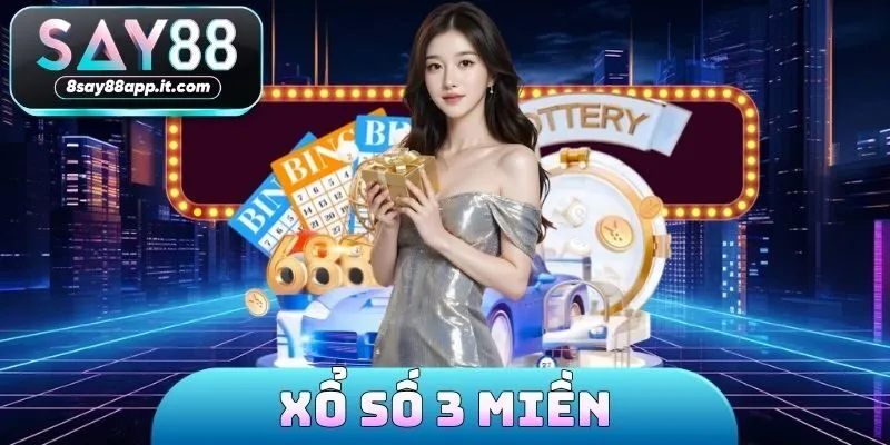 xổ số 3 miền